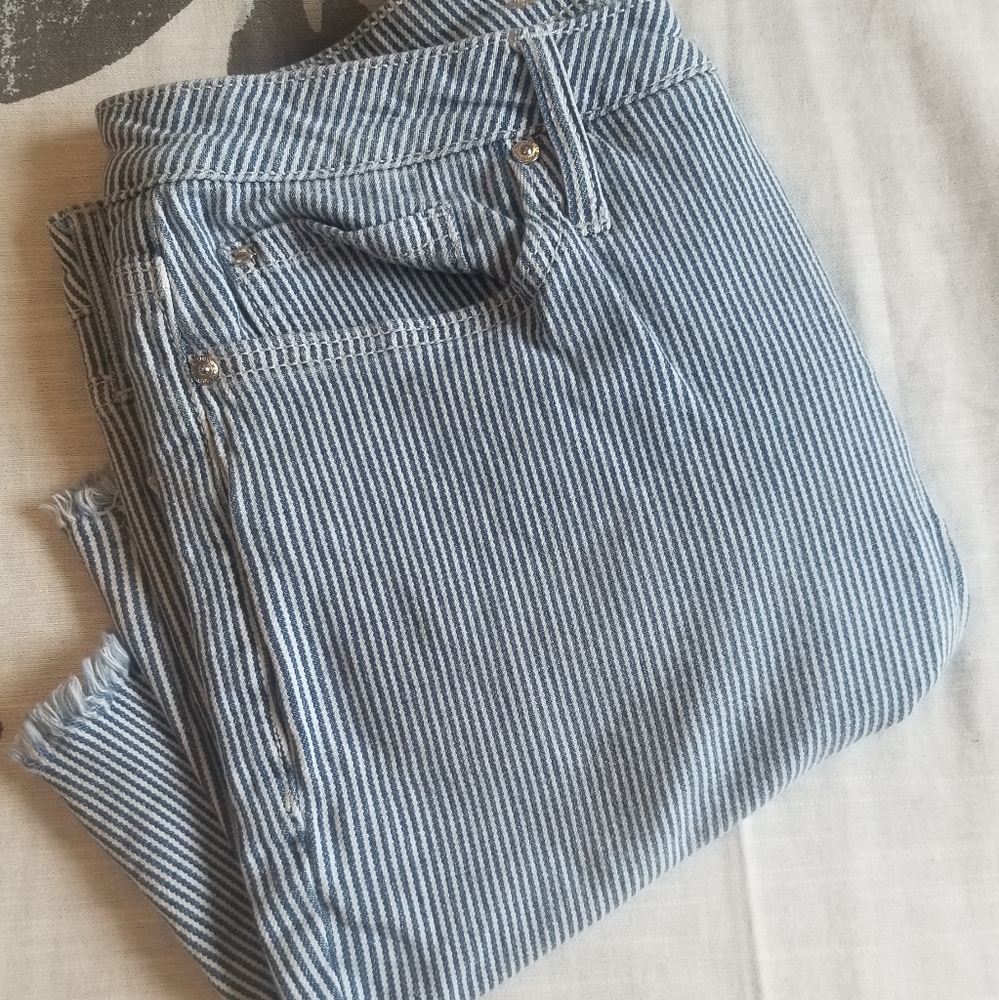 Seven7 denim Bermida shorts size 12 nwot - Picture 8 of 8
